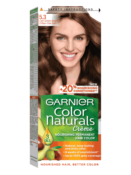 Garnier Color Naturals 5.3 light golden brown Hair Color - Pinoyhyper