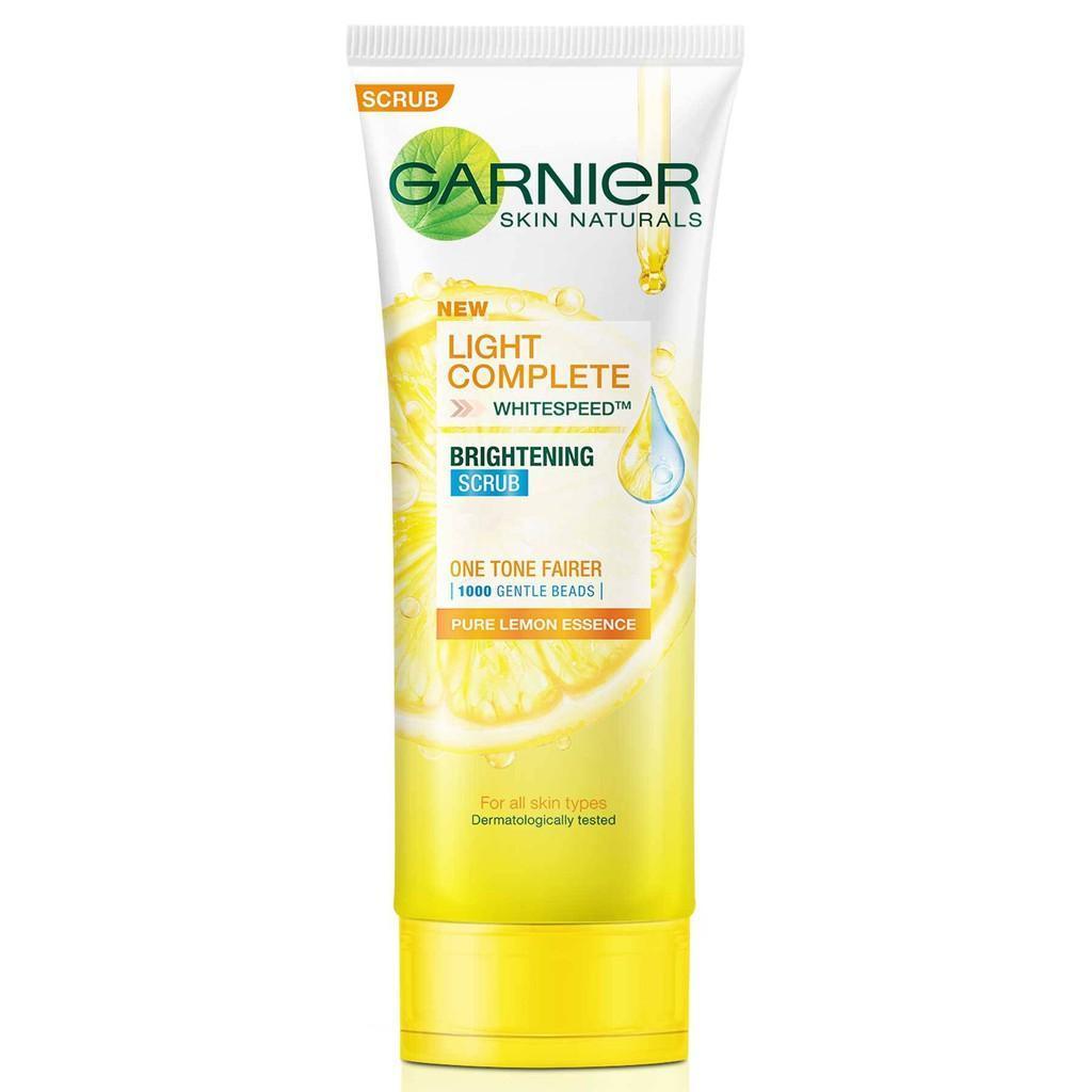 Garnier Light Complete White Speed Brightening Scrub 100ml - Pinoyhyper