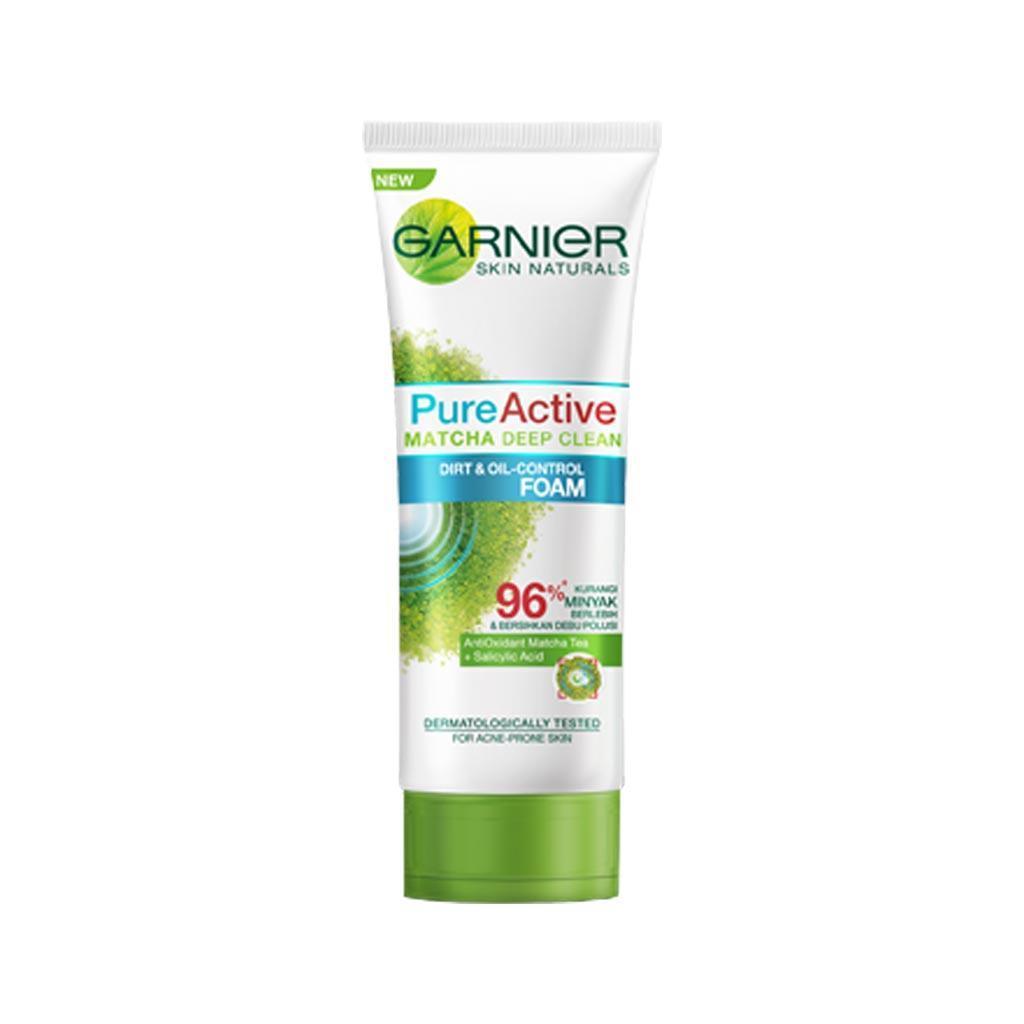 Garnier Pure Active Matcha Deep Clean Foam 100ml - Pinoyhyper