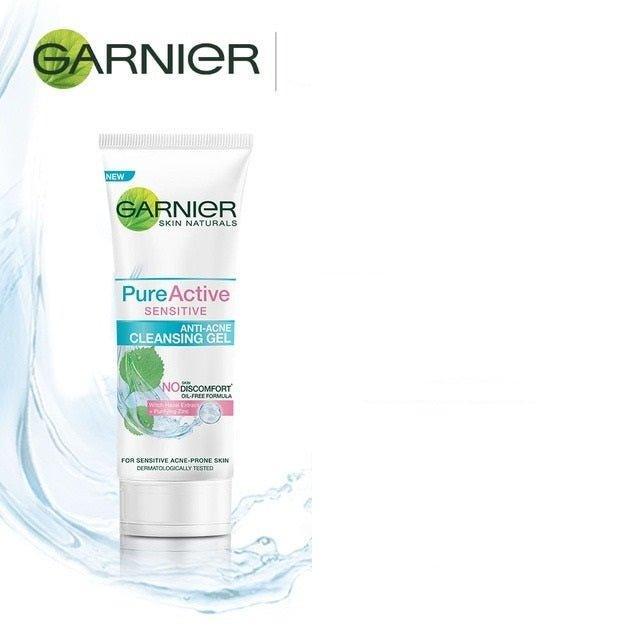 Garnier Pure Active Sensitive Gel Facial Foam - 100ml - Pinoyhyper