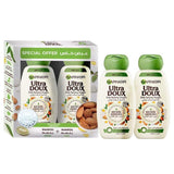 Garnier Ultra Doux Almond Milk Shampoo(1+1) 600ml+400ml - Pinoyhyper