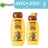 Garnier Ultra Doux Avocado Oil & Shea Butter Shampoo 400 ml + 200 ml Free - Pinoyhyper