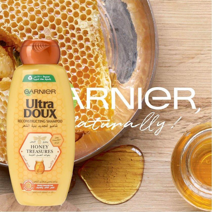 Garnier Ultra Doux Honey Treasures Shampoo (1+1) - 400ml - Pinoyhyper