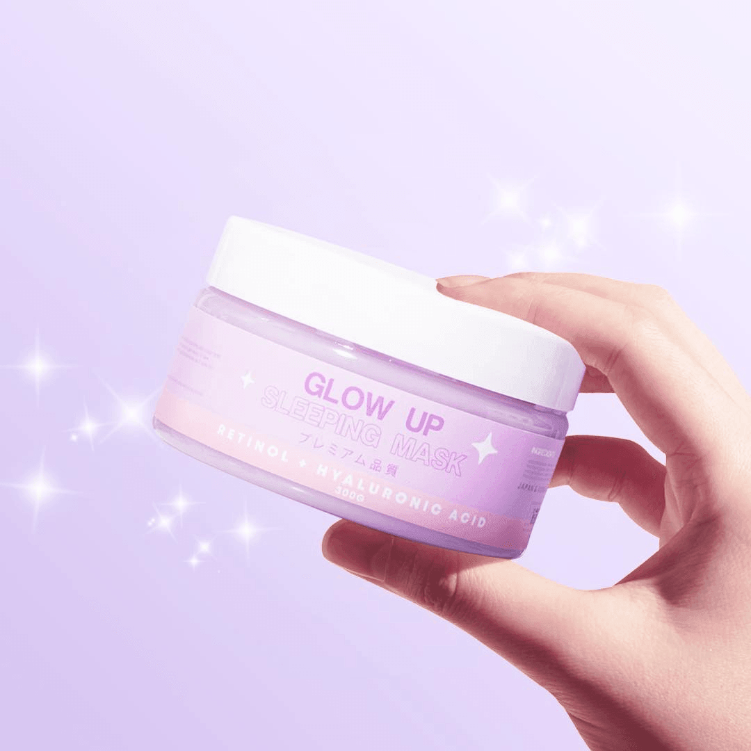 Glow Up Sleeping Mask (Retinol + Hyaluronic Acid) - 300g - Pinoyhyper