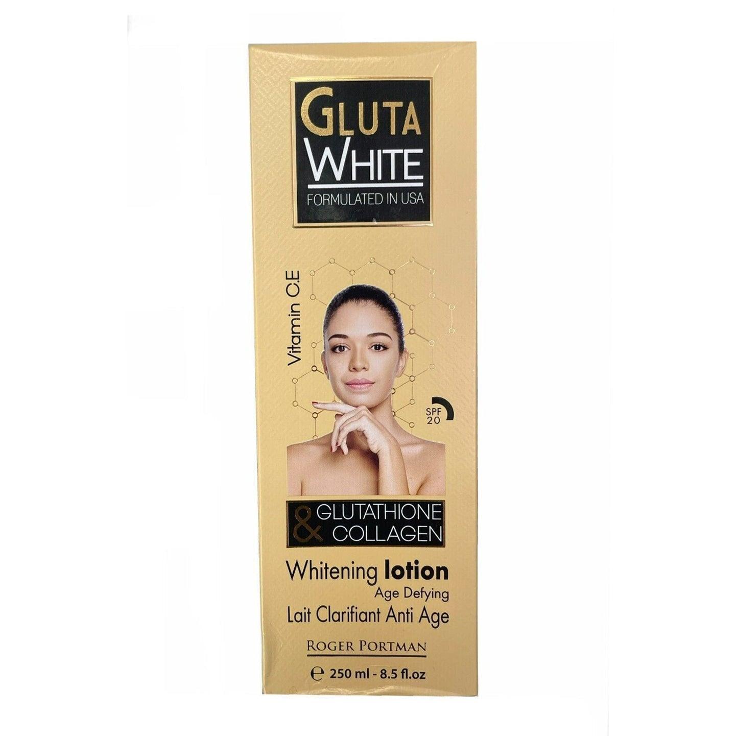 Gluta White Glutathione & Collagen Whitening Body Lotion - 250ml - Pinoyhyper