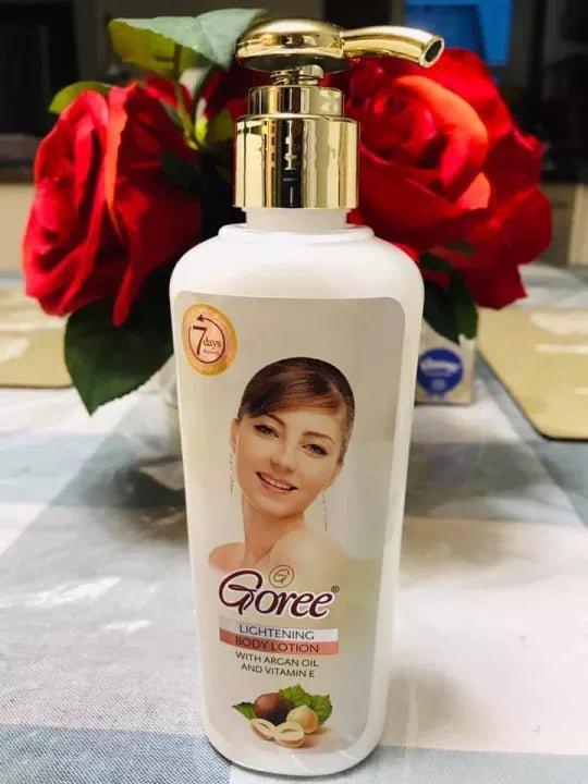 Goree Lightening Body Lotion (With Vitamin E & Argan Oil) - 200ml - Pinoyhyper