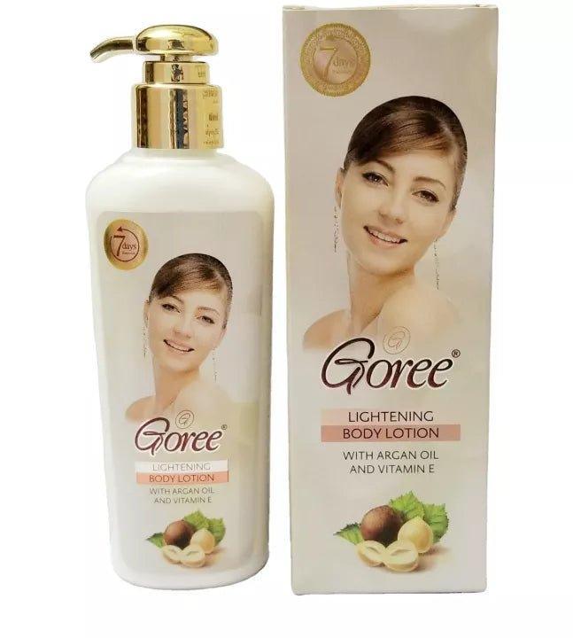 Goree Lightening Body Lotion (With Vitamin E & Argan Oil) - 200ml - Pinoyhyper