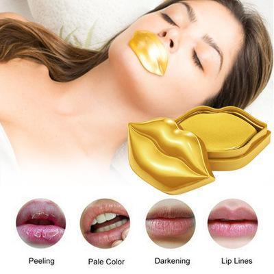 Guanjing 24k gold Lip Mask to Shape Beautiful Lips - 20 masks - Pinoyhyper