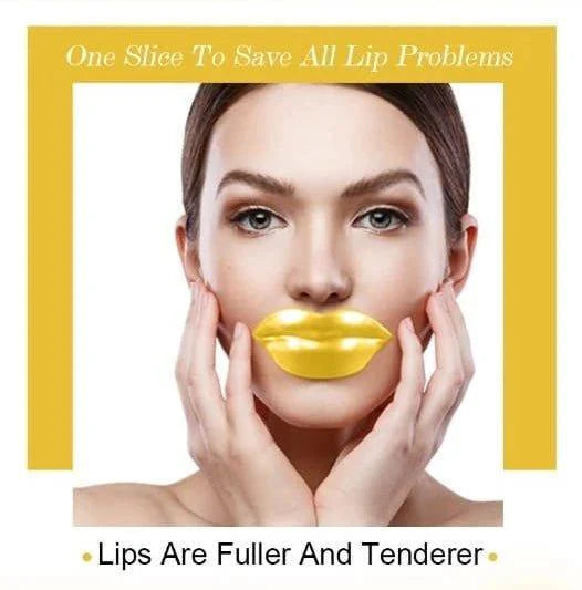 Guanjing 24k gold Lip Mask to Shape Beautiful Lips - 20 masks - Pinoyhyper