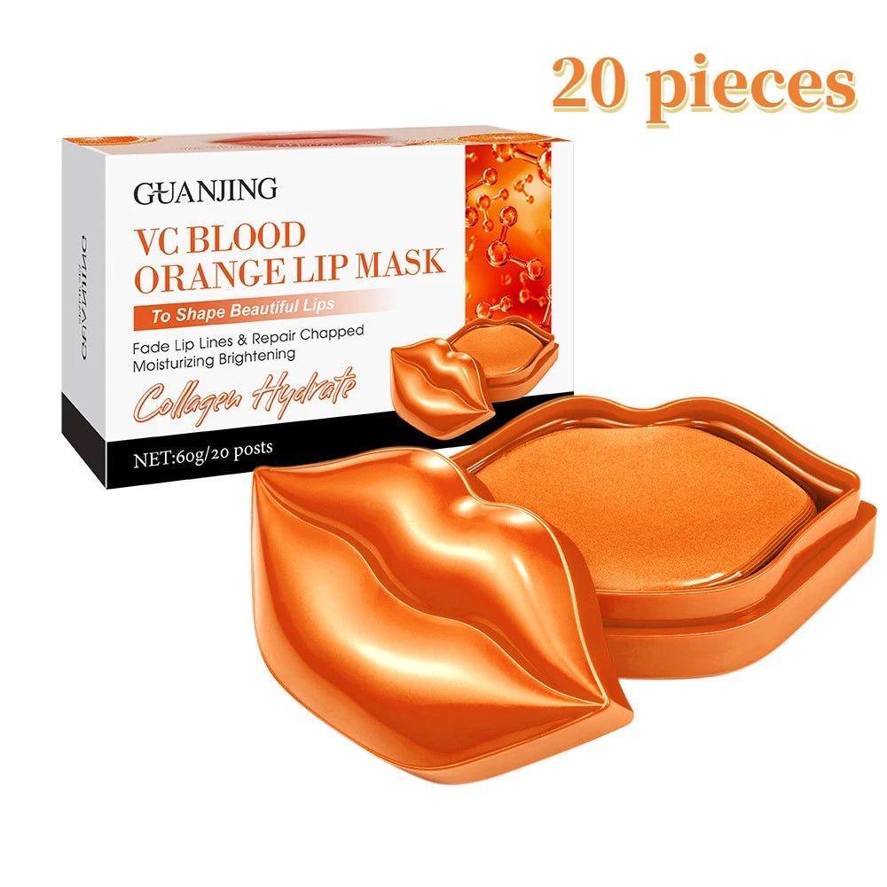 Guanjing VC (Vitamin C) Blood Orange Lip Mask to Shape Beautiful Lips - 20 masks - Pinoyhyper