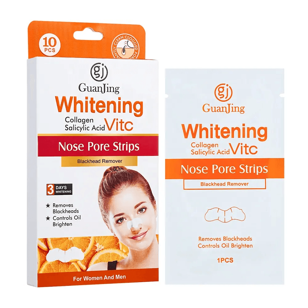 Guanjing Whitening Nose Pore Strips - 10Pcs - Pinoyhyper