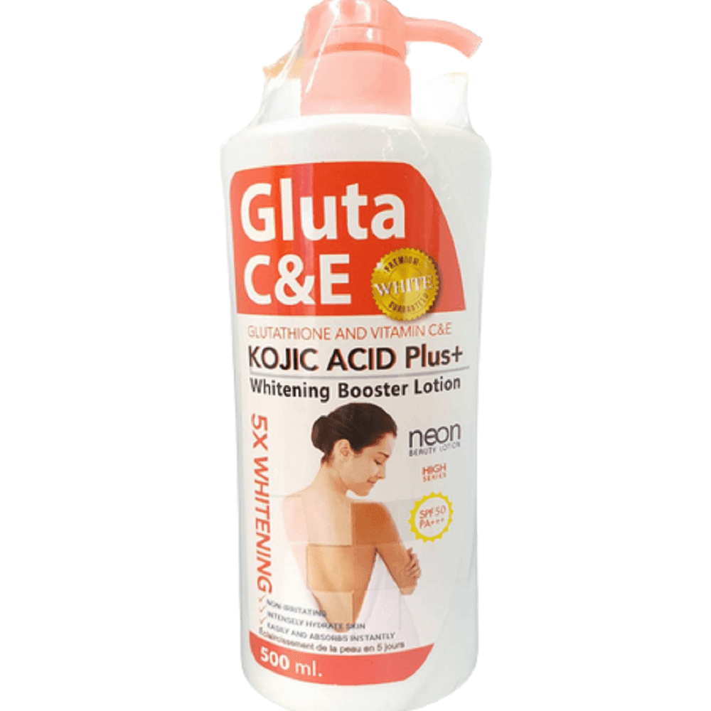 Gulata C&amp;E Kojic Acid Plus+ Whitening Lotion - 500ml - Pinoyhyper