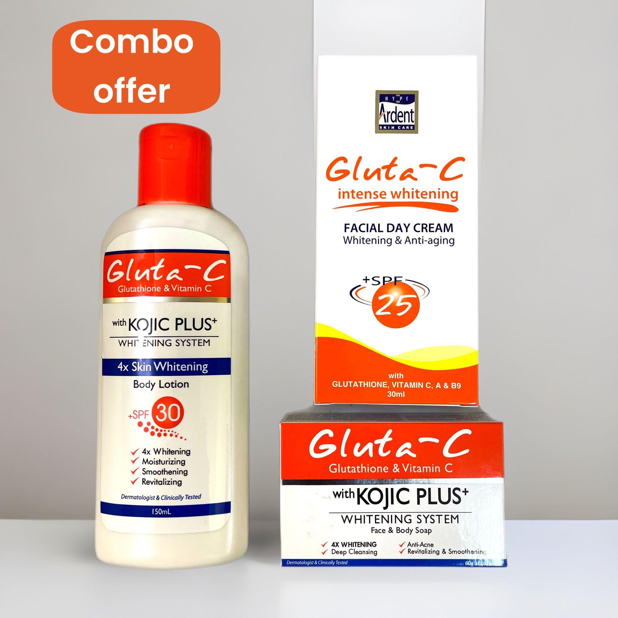 Gulta C Kojic Plus Skin Whitening Combo Offer - Pinoyhyper