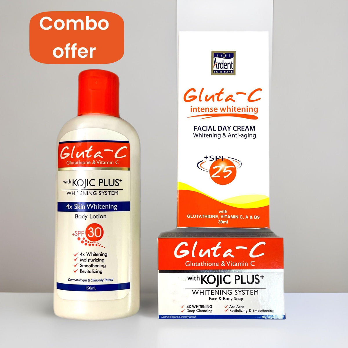 Gulta C Kojic Plus Skin Whitening Combo Offer - Pinoyhyper