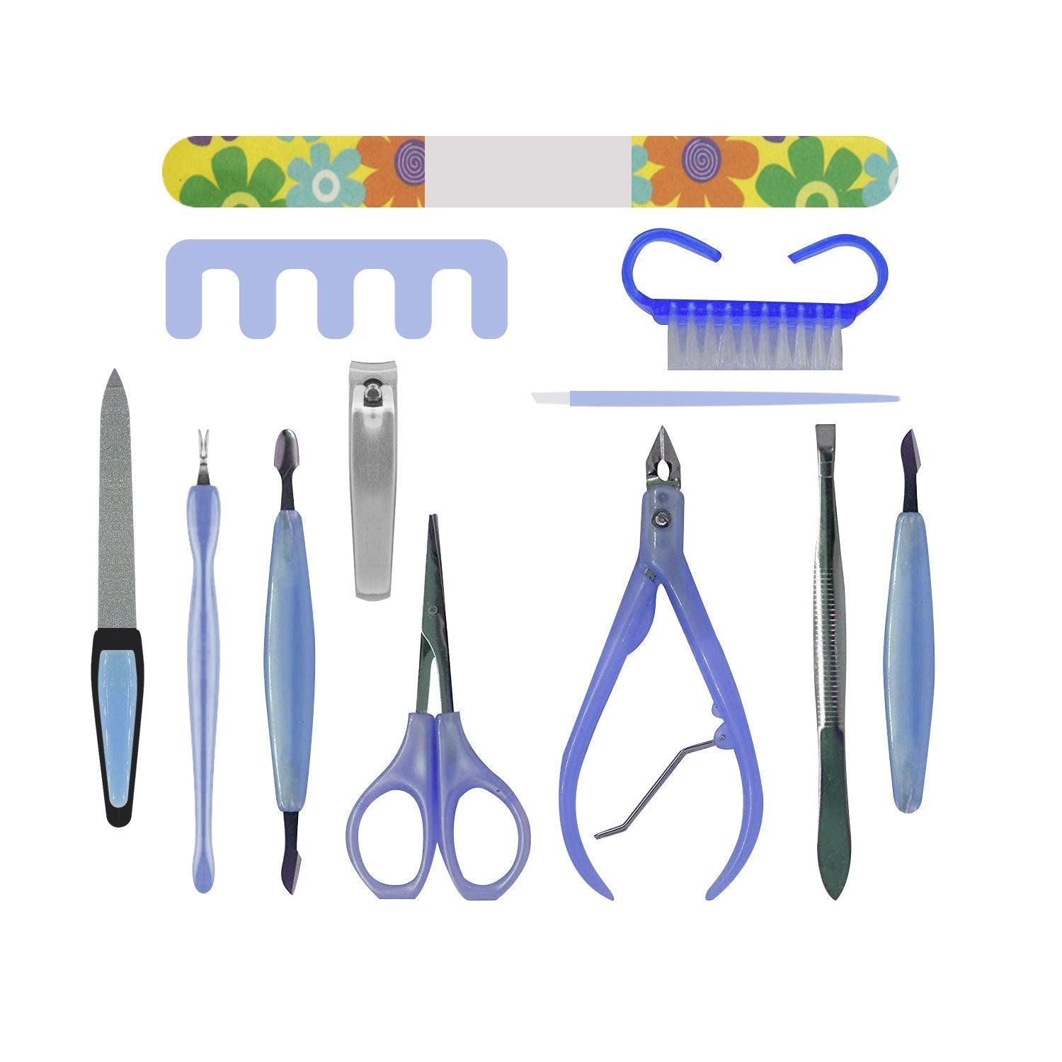 Guxiqi Manicure and Pedicure Set (11Pcs) - Pinoyhyper