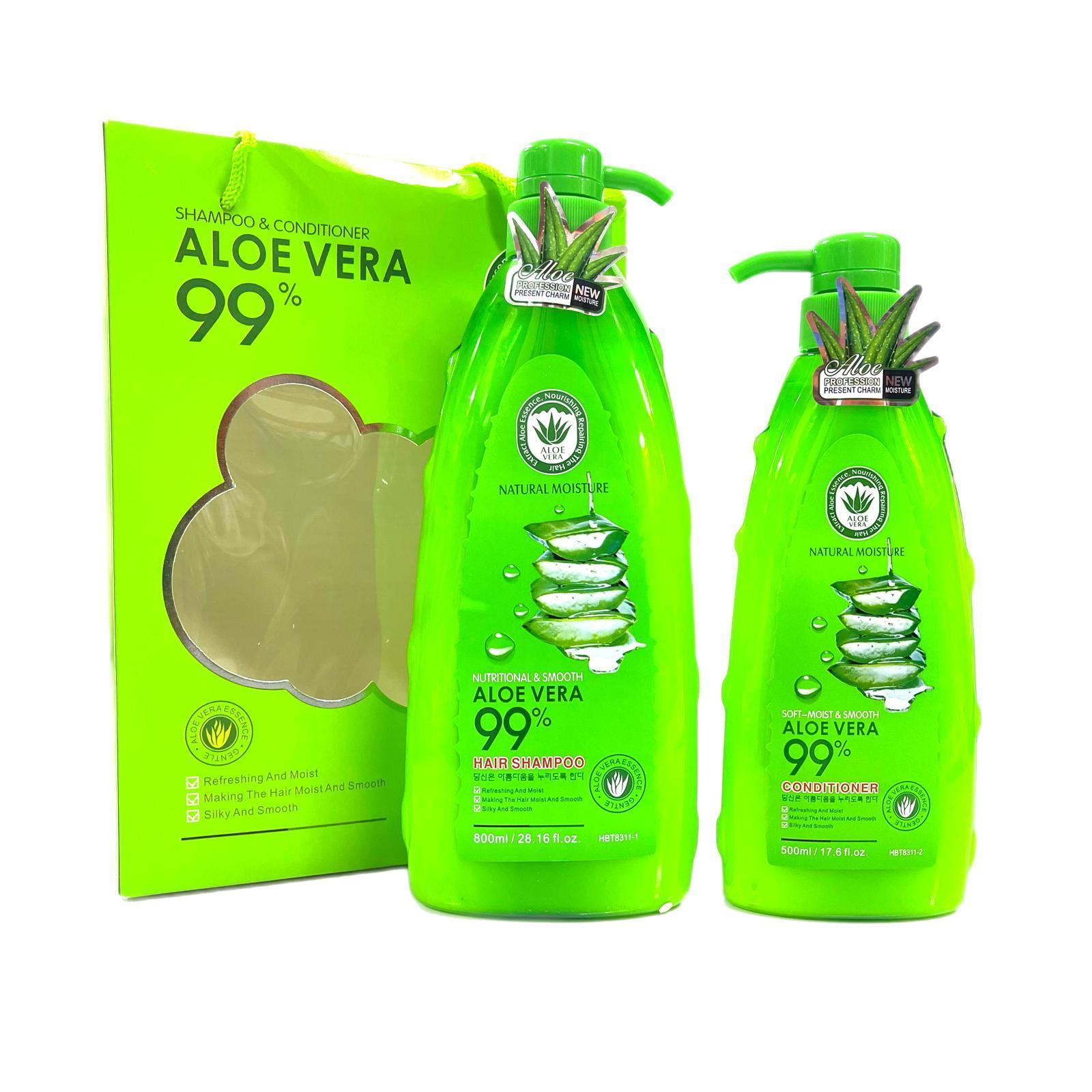 Habetong Aloe Vera Shampoo 800ML & Conditioner 500ML - Pinoyhyper