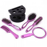 Hair Brush and Mirror 5 Pc Set - Pinoyhyper