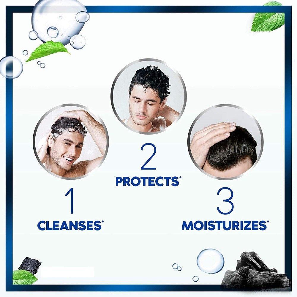 Head & Shoulders Charcoal Detox Anti-Dandruff Shampoo - 400ml - Pinoyhyper