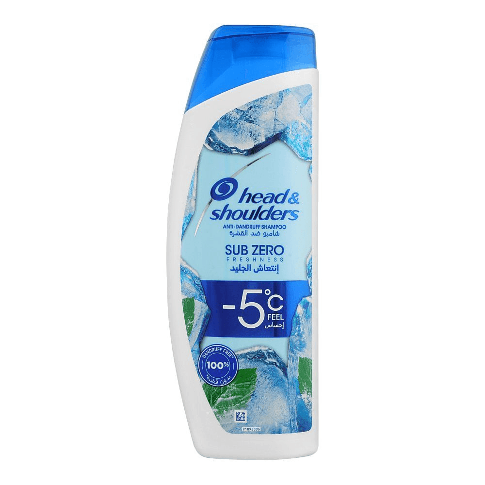 Head & Shoulders Sub Zero Freshness Anti-Dandruff Shampoo - 400ml - Pinoyhyper