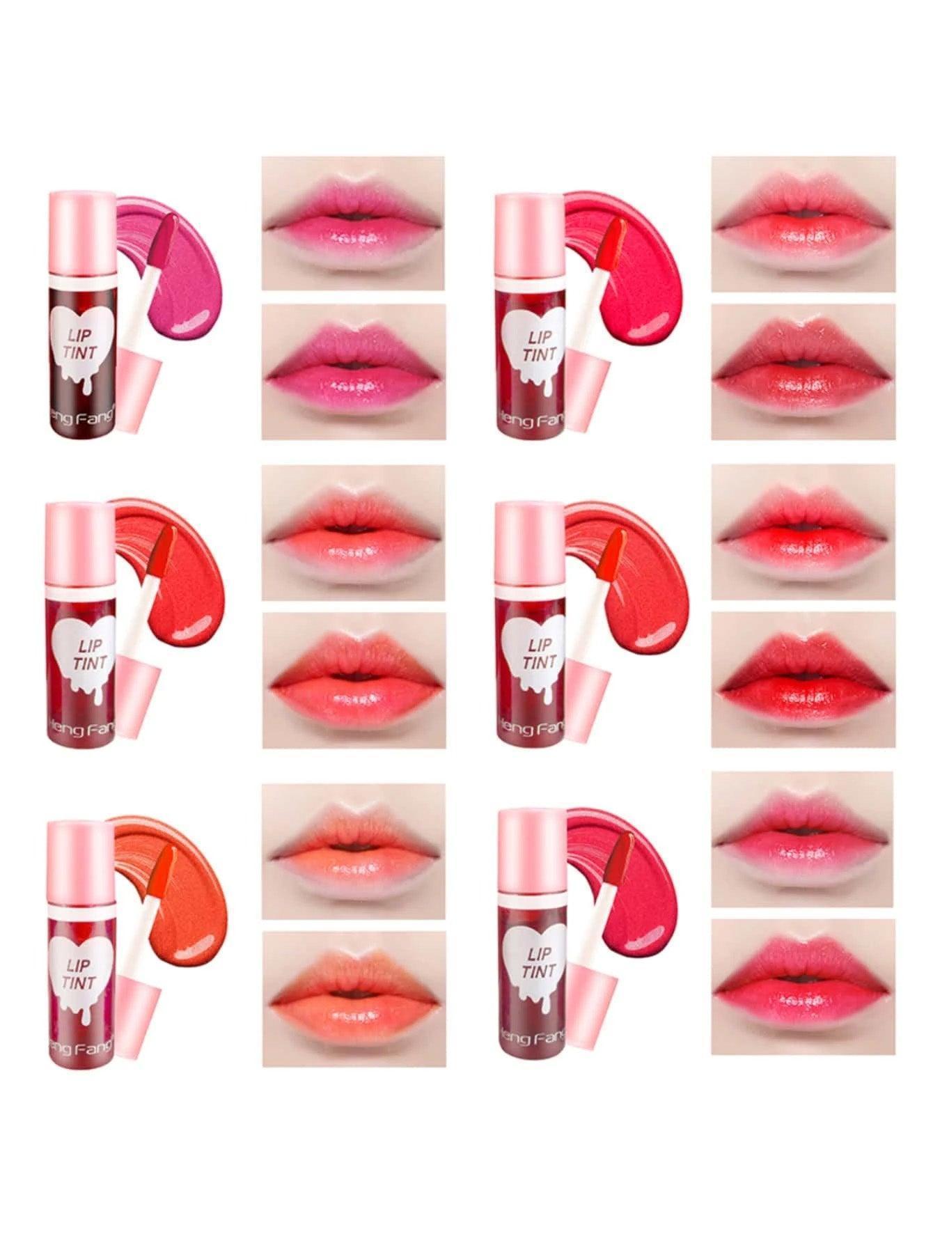 HengFang Lip Tint lipstick Box, set of 6 colors - Pinoyhyper