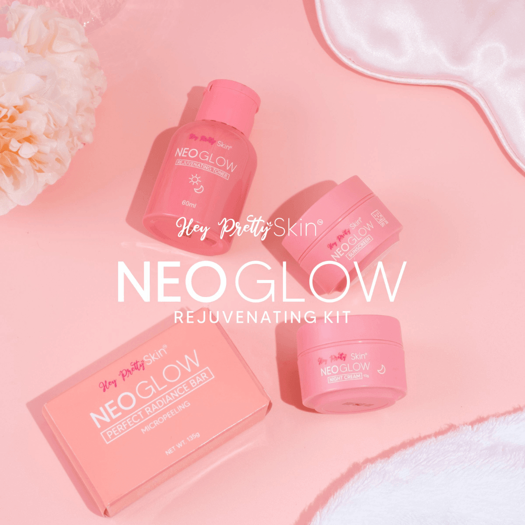 Hey Pretty Skin Neo Glow Rejuvenating Set (Glass Skin) - Pinoyhyper