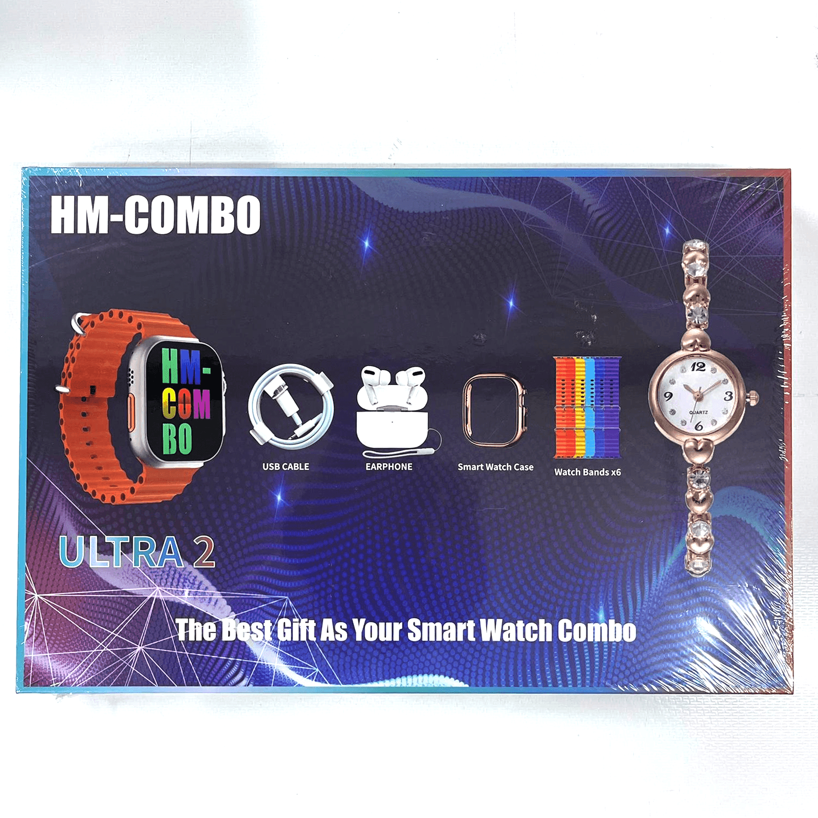 HM-Combo Ultra 2 Smart Watch + Airpods - Pinoyhyper
