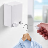 Wall-Mounted Retractable Clothesline