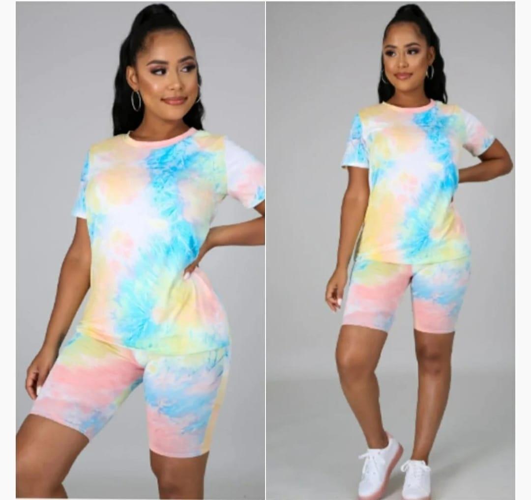 HS Fashion Night Wear Set Multi Color - Free Size - Pinoyhyper