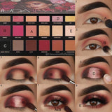 Huda Beauty Eyeshadow Rose Gold Palette - 18 colors - Pinoyhyper