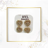 HYL Jewelry Earrings - 2sets Hyl-9 - Pinoyhyper