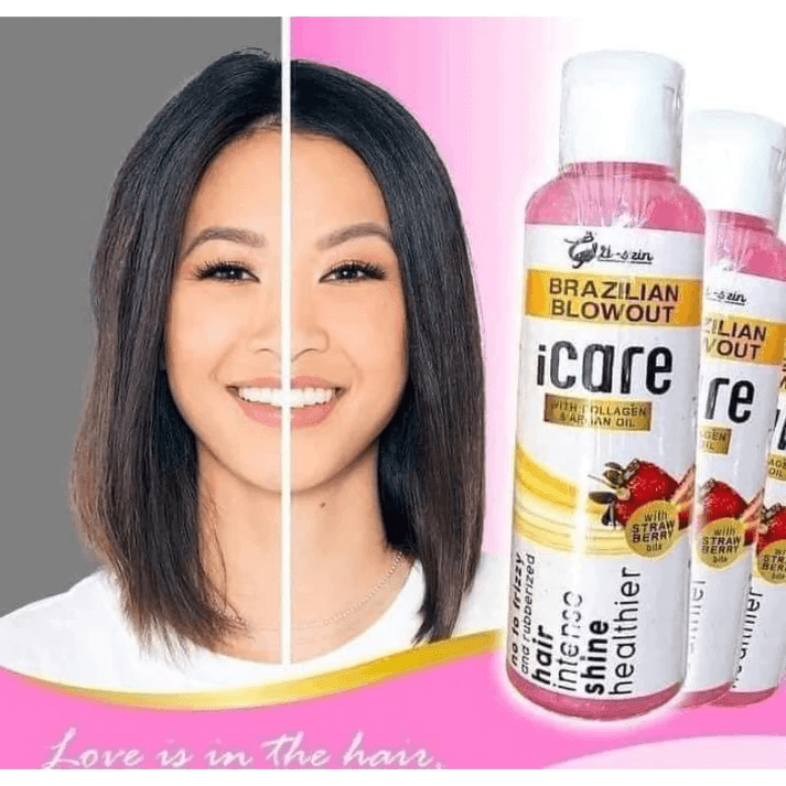 Icare Brazilian Blowout With Collagen & Argan Oil - 100ml - Pinoyhyper