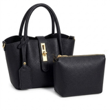Women's Elegant Leather Handbag Set - 926