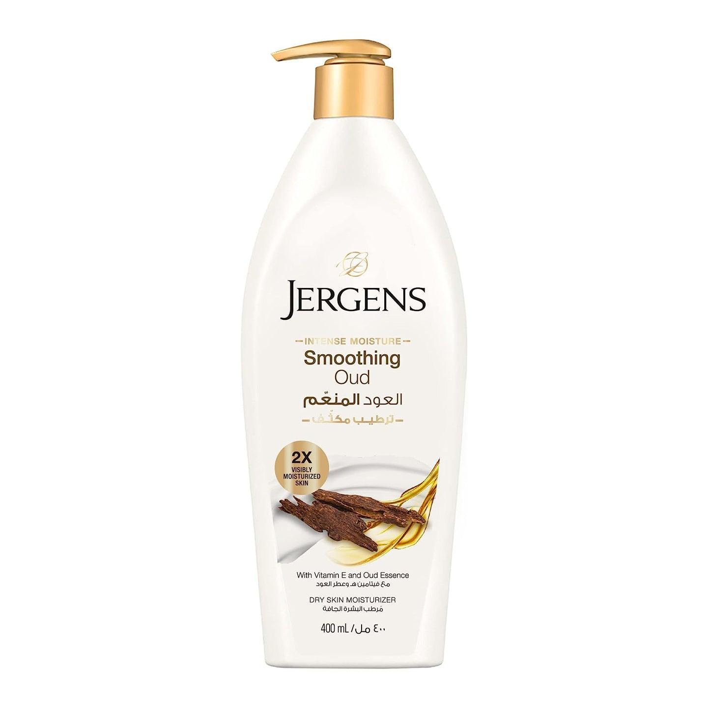 Jergens Smoothing Oud Dry Skin Moisturizer Body Lotion - 400ml - Pinoyhyper