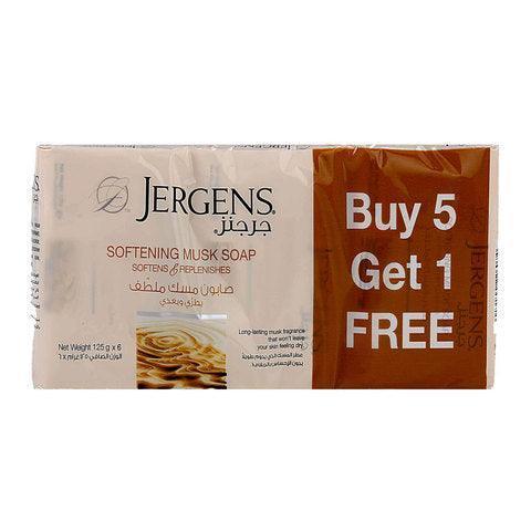 Jergens Softening Musk Soap 125g x Pack of 6 - Pinoyhyper