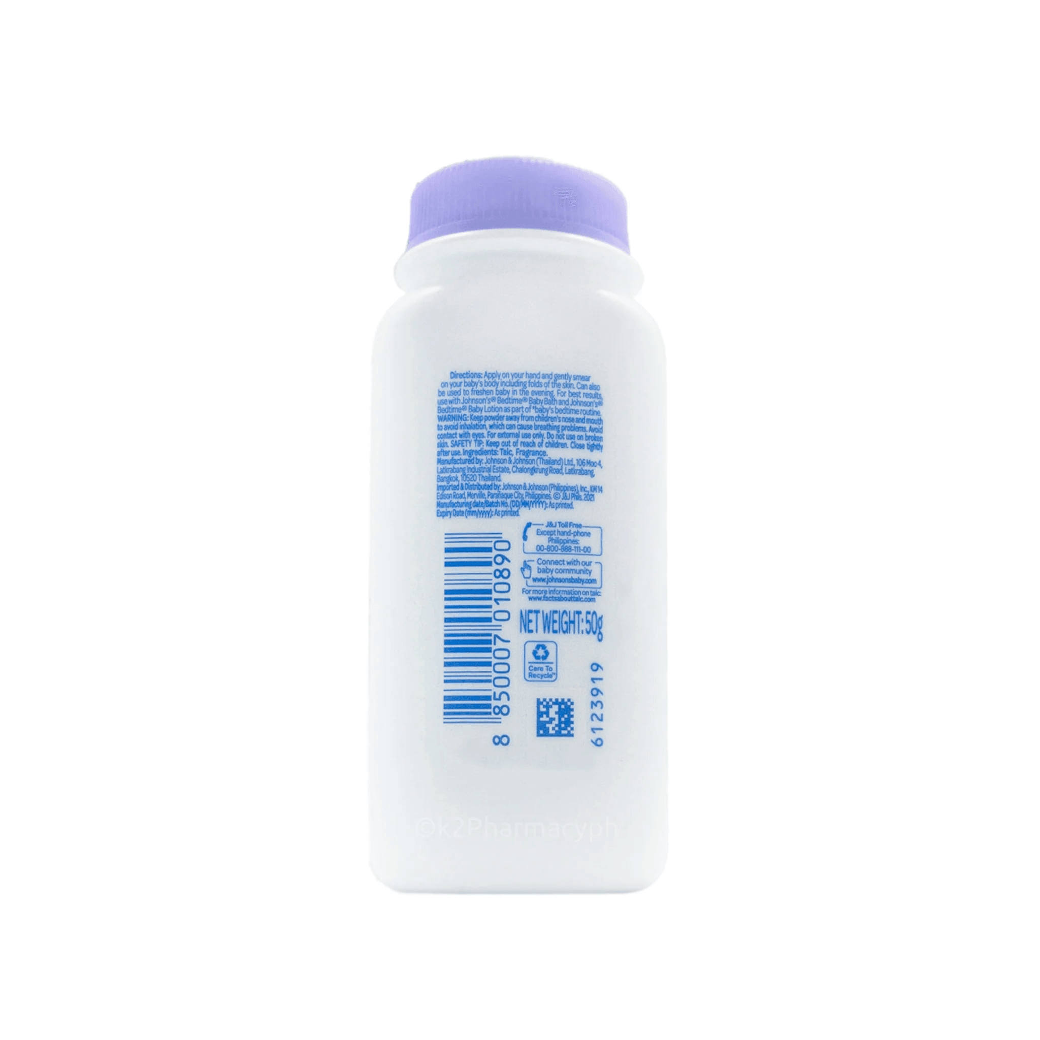 Johnson's Bedtime Baby Powder - 50g - Pinoyhyper