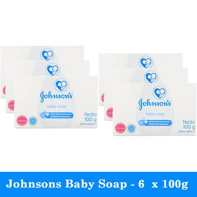 Johnsons Baby Soap - 6 x 100g - Pinoyhyper