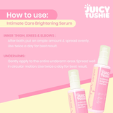 Juicy Tushie Butt Scrub + Intimate Care Brightening Serum - Pinoyhyper