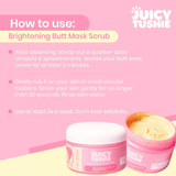 Juicy Tushie Butt Scrub + Intimate Care Brightening Serum - Pinoyhyper