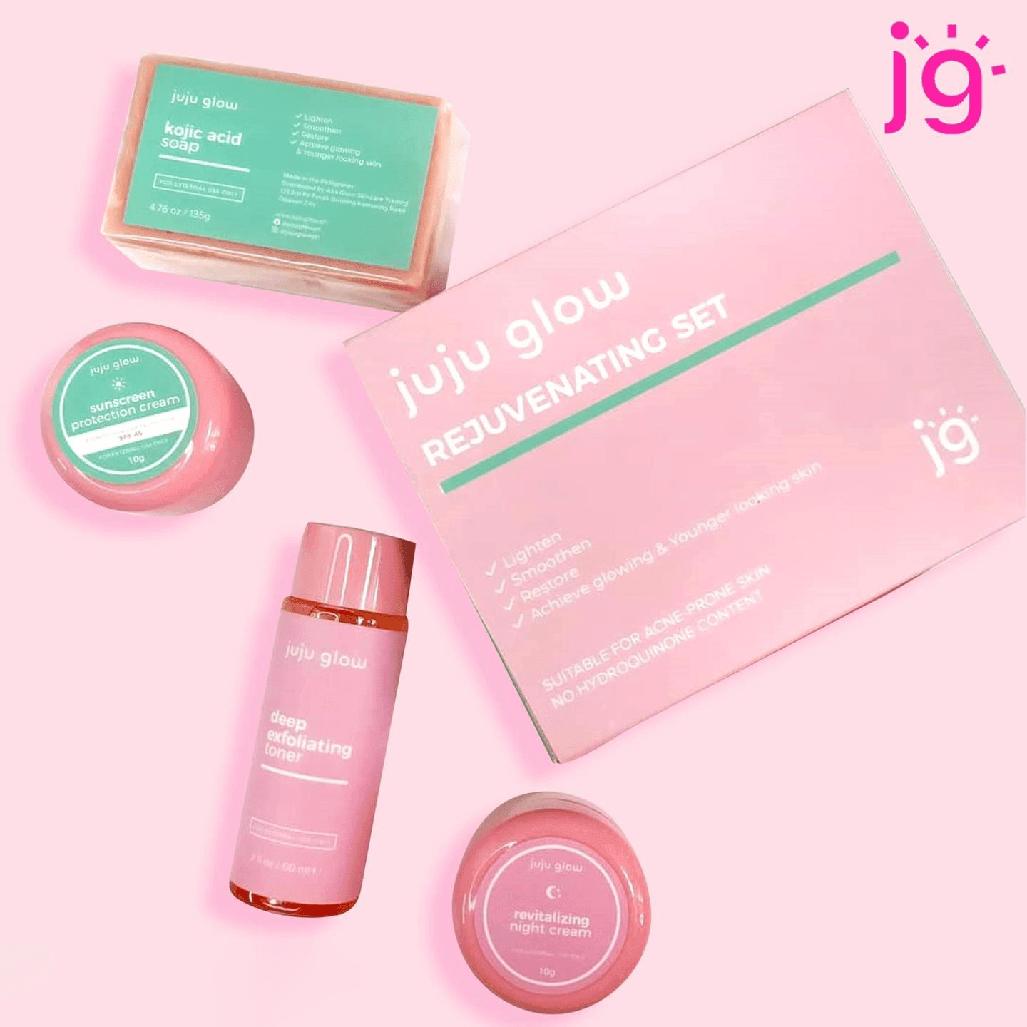 JUJU Glow Rejuvenating Set - Pinoyhyper