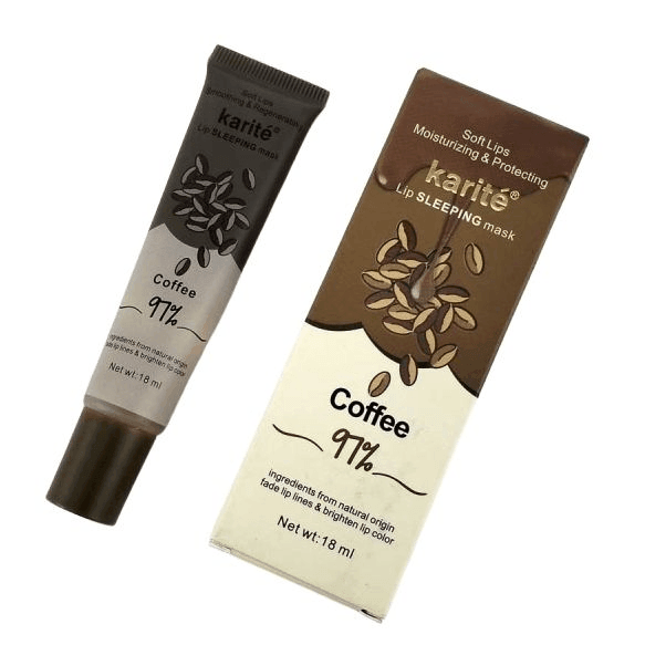 Karite Lip Sleeping Mask With Coffee Extract 97% - 18ml - Pinoyhyper