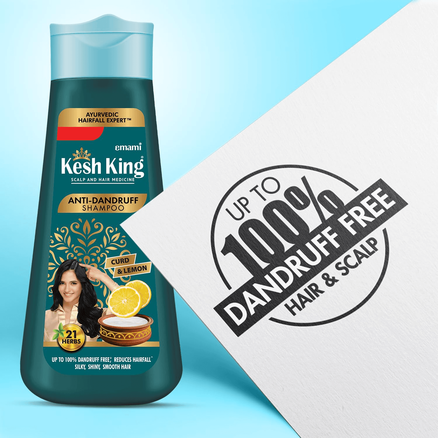 Kesh King Ayurvedic Anti Dandruff Shampoo - 340ml - Pinoyhyper