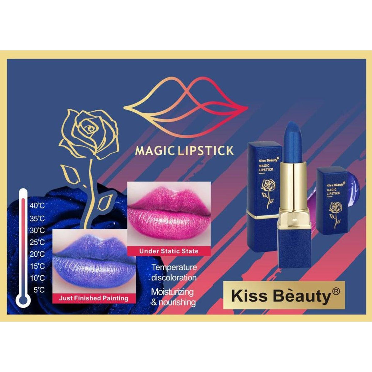 Kiss Beauty Magic Lipstick - Pinoyhyper