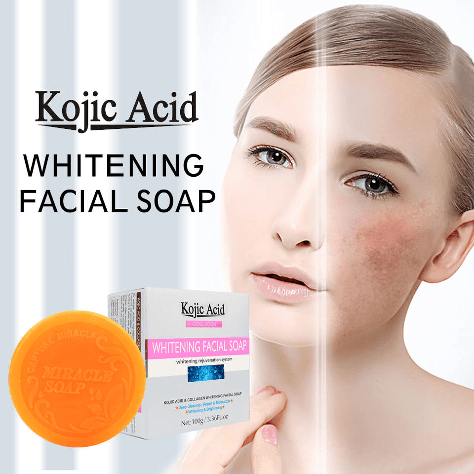 Kojic Acid Collagen Whitening Facial Soap - 100g - Pinoyhyper