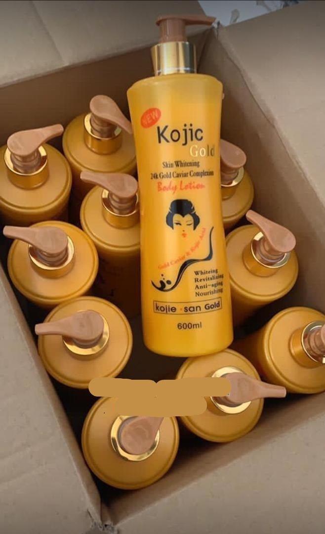 Kojic Gold Lightening and Whitening Body Lotion - 600 ml - Pinoyhyper