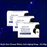 Kojie San Dream White Anti-Aging Soap - 3×135g (Offer) - Pinoyhyper