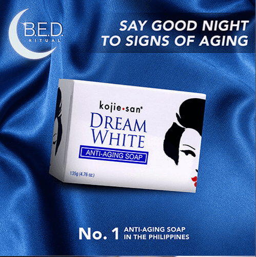 Kojie San Dream White Anti-Aging Soap - 3×135g (Offer) - Pinoyhyper