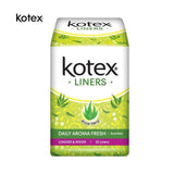 Kotex Kotex Liner Longer Wider Aloevera Contents - 32Liners - Pinoyhyper