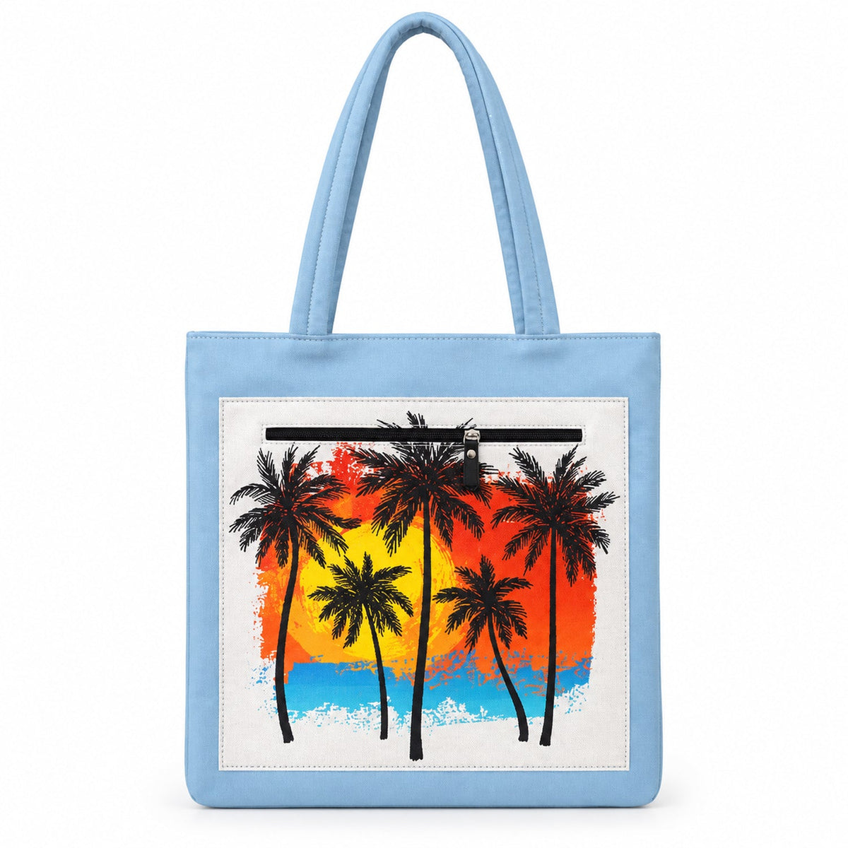 Paradise Found Front-Pocket Shoulder Bag - XKB-CQH-4087