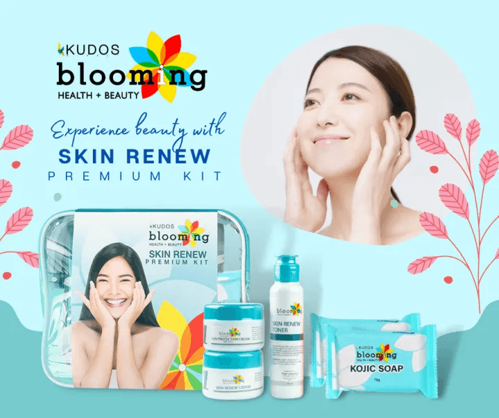 Kudos Blooming Health + Beauty Skin Renew Premium Kit - Pinoyhyper