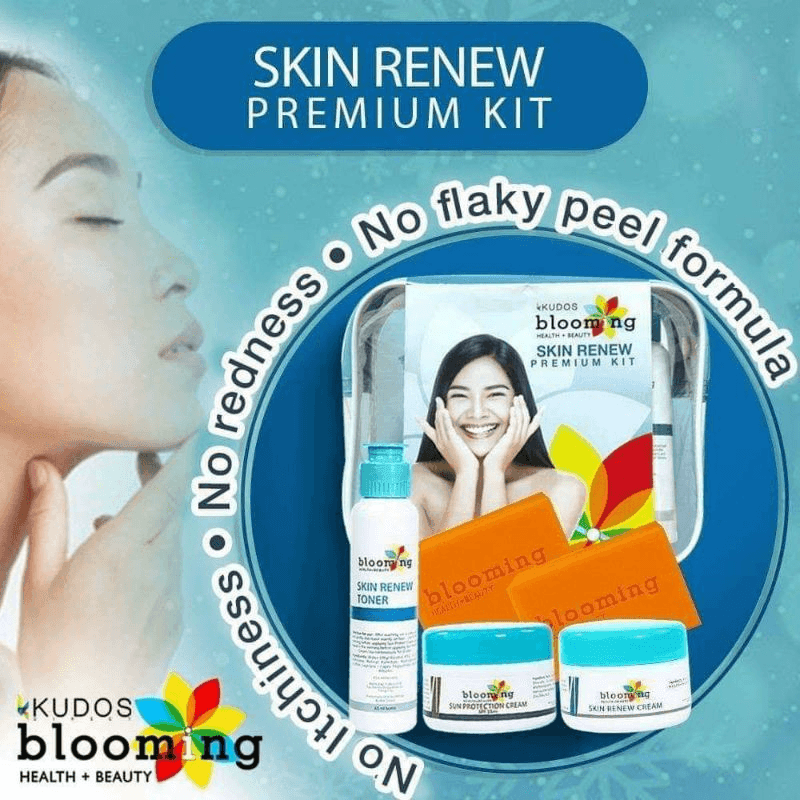 Kudos Blooming Health + Beauty Skin Renew Premium Kit - Pinoyhyper